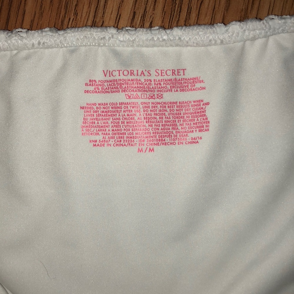 White Tassel Tie String Bikini - image 3